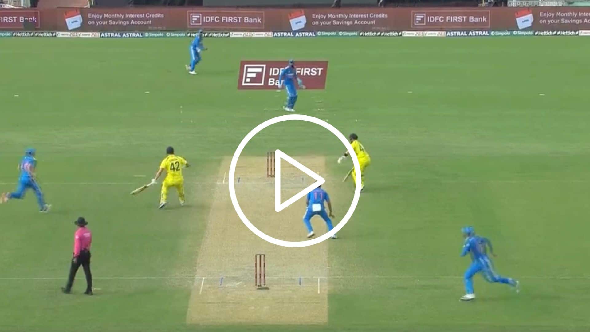 [Watch] SKY Saves KL Rahul’s Woe With Sharp Run-Out After Rare Aussie Mix-Up